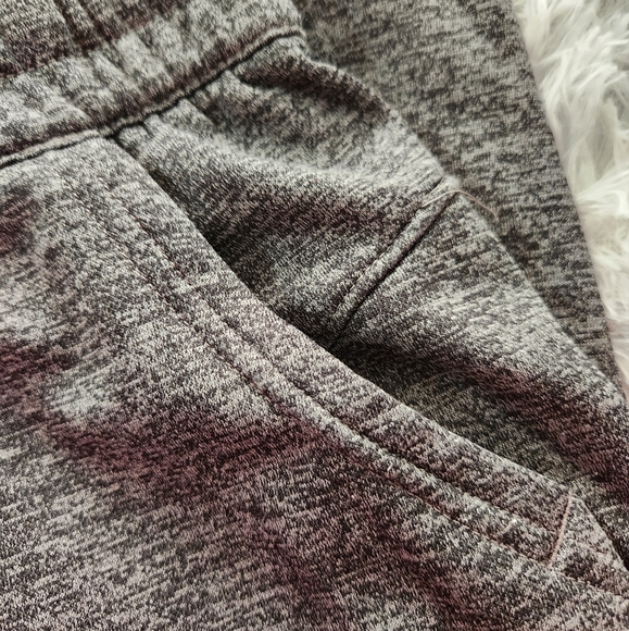 Adidas Dark Gray Space Dye Fleece Lined Joggers - Picture 5 of 8